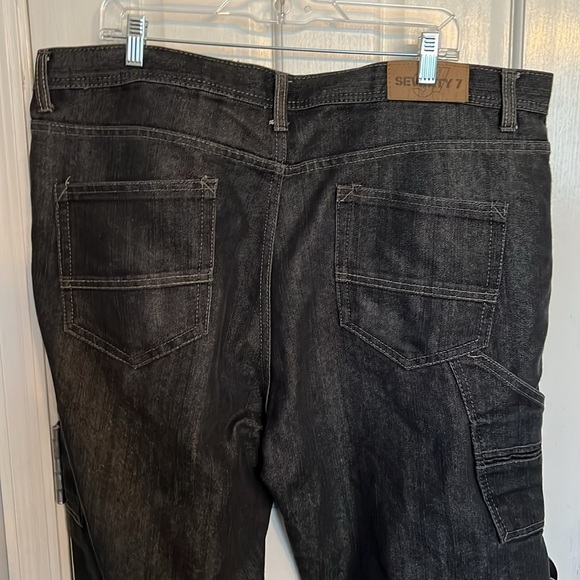 Seventy 7 men’s denim jeans 42/30 - Picture 4 of 7